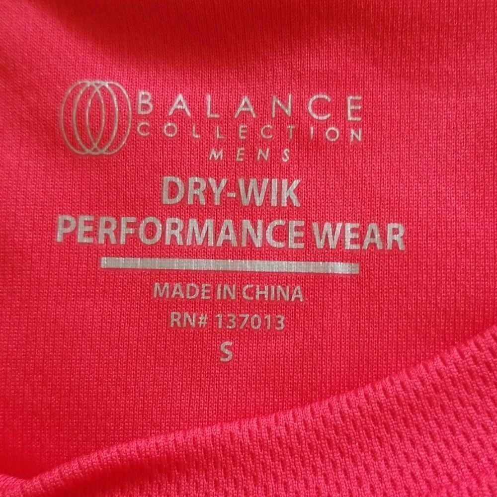 Balance Collection Mens SS Red/Reflector T-Shirt,S - Picture 5 of 7